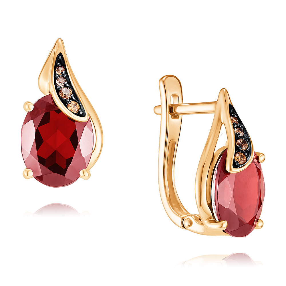 Серьги из красного золота с гранатом/фианитом ADAMAS 24038493/01-А50ДЧ-655, 24038493/01-А50ДЧ-655
Серьги из красного золота с гранатом/фианитом ADAMAS 24038493/01-А50ДЧ-655, 24038493/01-А50ДЧ-655
