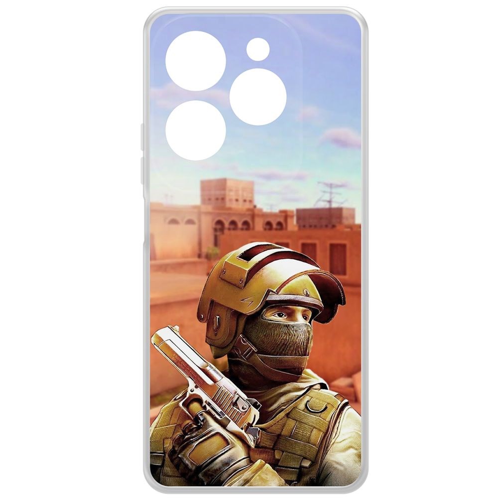 Чехол-накладка Krutoff Clear Case Cтандофф 2 (Standoff 2) - Спец для INFINIX Hot 40 Pro, Прозрачный
Чехол-накладка Krutoff Clear Case Cтандофф 2 (Standoff 2) - Спец для INFINIX Hot 40 Pro, Прозрачный