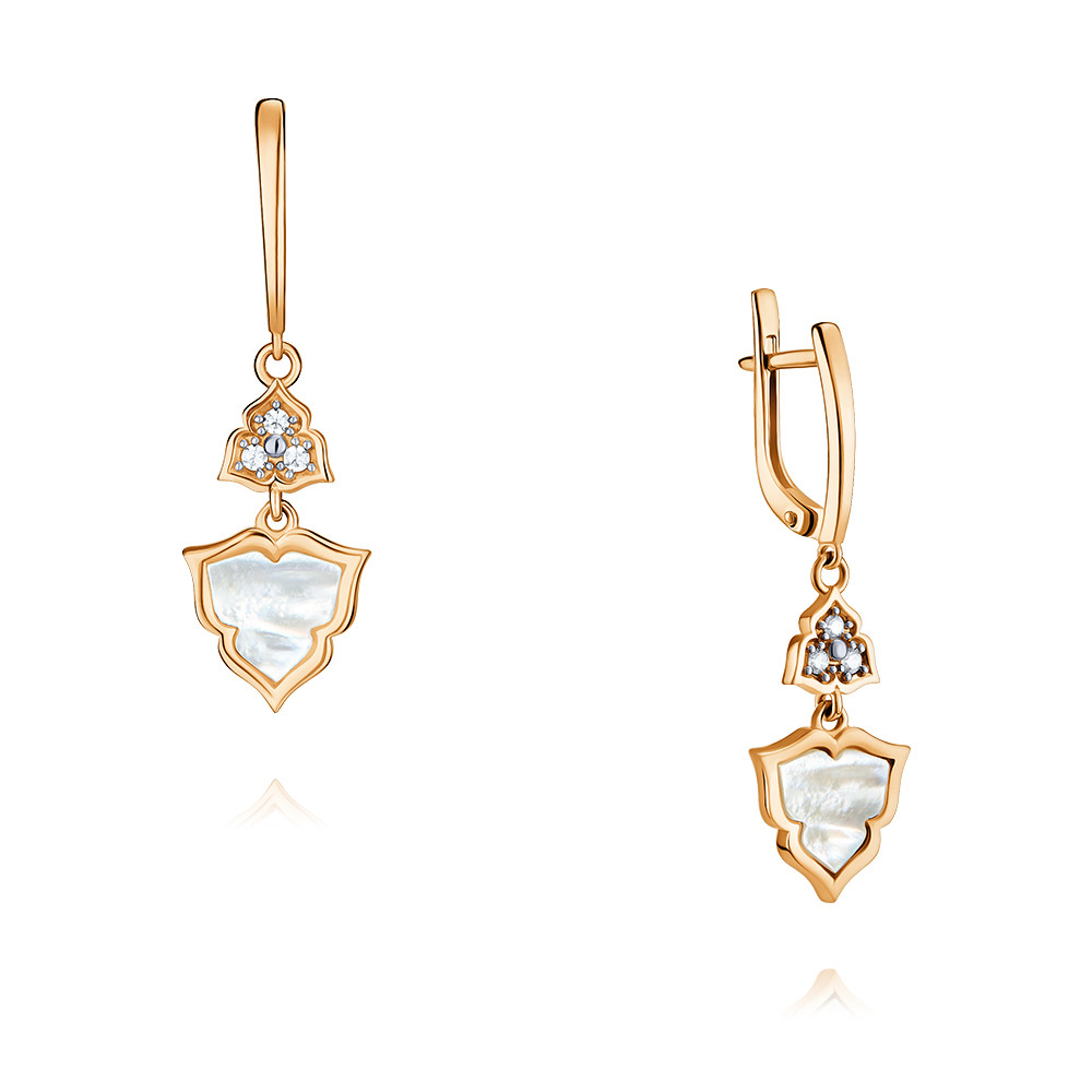 Серьги из красного золота с фианитом/перламутром ADAMAS 2424598-А500Д-775, 2424598-А500Д-775
Серьги из красного золота с фианитом/перламутром ADAMAS 2424598-А500Д-775, 2424598-А500Д-775