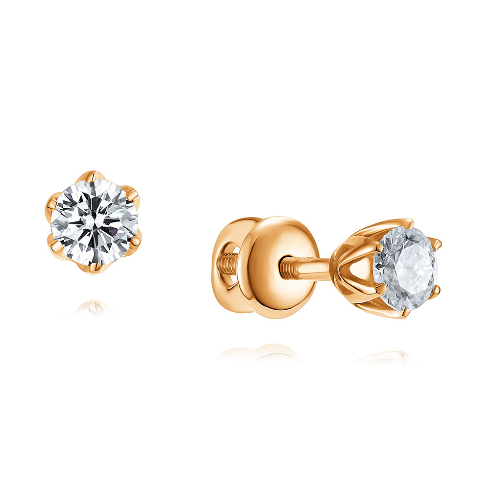 Серьги из красного золота с бриллиантом выращенным ADAMAS 2124712-А500-412, 2124712-А500-412
Серьги из красного золота с бриллиантом выращенным ADAMAS 2124712-А500-412, 2124712-А500-412
