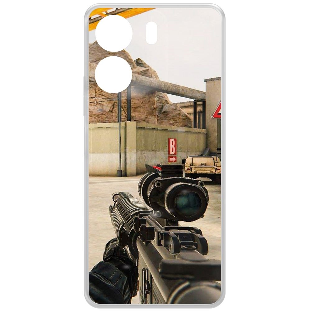 Чехол-накладка Krutoff Clear Case Cтандофф 2 (Standoff 2) - Оптика для Xiaomi Redmi 13C, Прозрачный
Чехол-накладка Krutoff Clear Case Cтандофф 2 (Standoff 2) - Оптика для Xiaomi Redmi 13C, Прозрачный