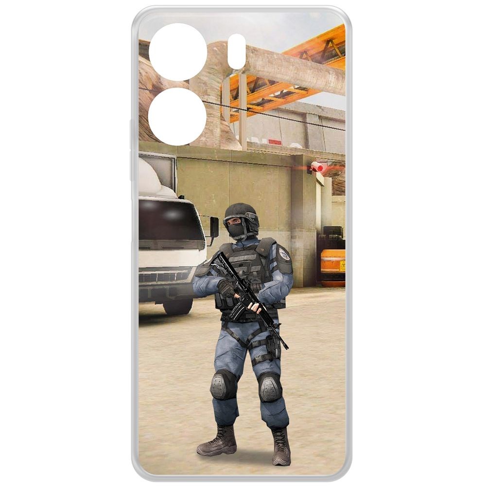Чехол-накладка Krutoff Clear Case Cтандофф 2 (Standoff 2) - GIGN для Xiaomi Redmi 13C, Прозрачный
Чехол-накладка Krutoff Clear Case Cтандофф 2 (Standoff 2) - GIGN для Xiaomi Redmi 13C, Прозрачный