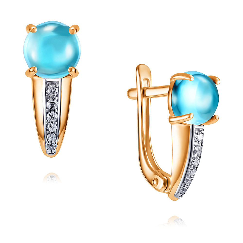 Серьги из красного золота с топазом/фианитом ADAMAS 2424433-А500Д-659, 2424433-А500Д-659
Серьги из красного золота с топазом/фианитом ADAMAS 2424433-А500Д-659, 2424433-А500Д-659