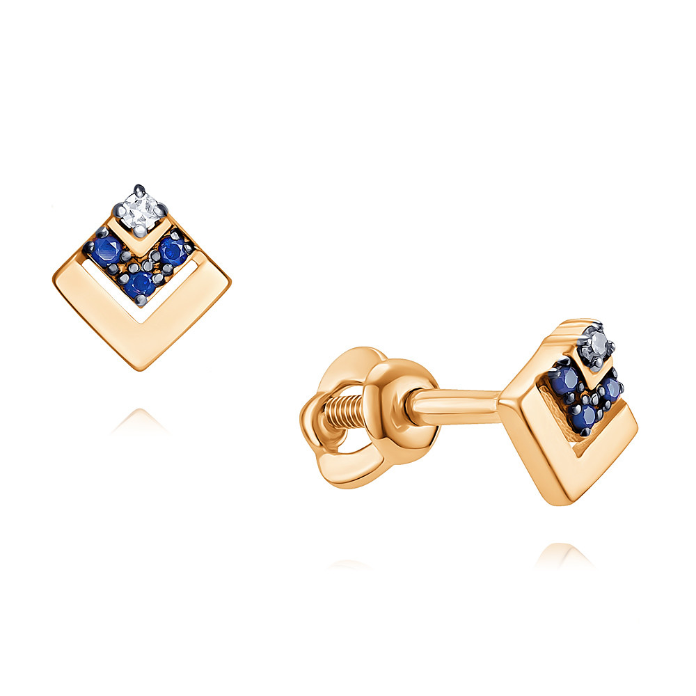 Серьги из красного золота с бриллиантом/сапфиром ADAMAS 2124454-А500ДЧ-432, 2124454-А500ДЧ-432
Серьги из красного золота с бриллиантом/сапфиром ADAMAS 2124454-А500ДЧ-432, 2124454-А500ДЧ-432