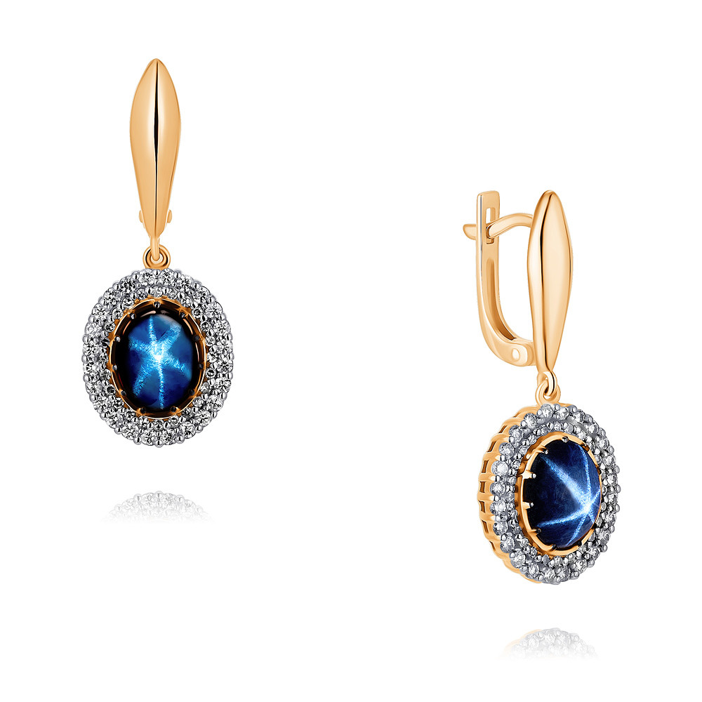 Серьги из красного золота с бриллиантом/сапфиром ADAMAS 24038133/01-А50Д-432, 24038133/01-А50Д-432
Серьги из красного золота с бриллиантом/сапфиром ADAMAS 24038133/01-А50Д-432, 24038133/01-А50Д-432