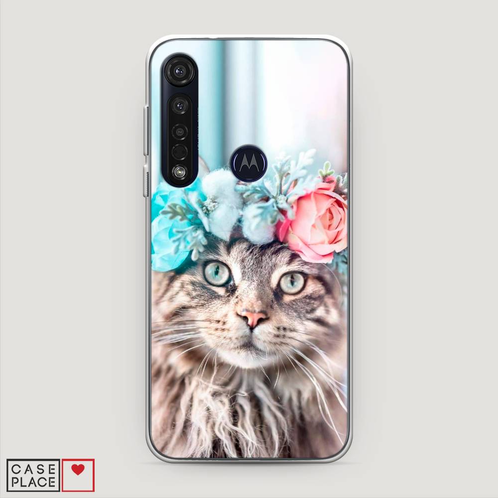 Чехол Awog на Motorola Moto G8 Plus / Моторола Мото G8 Plus "Кот в венке", Разноцветный, 241450-2
Чехол Awog на Motorola Moto G8 Plus / Моторола Мото G8 Plus "Кот в венке", Разноцветный, 241450-2