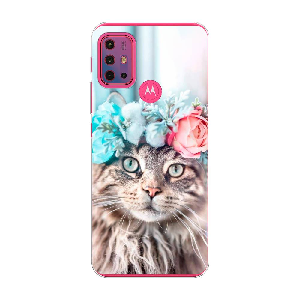Чехол Awog на Lenovo K13 Note/Motorola Moto G10/G20/G30 "Кот в венке", Разноцветный, 242250-2
Чехол Awog на Lenovo K13 Note/Motorola Moto G10/G20/G30 "Кот в венке", Разноцветный, 242250-2