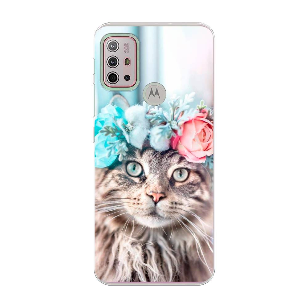Чехол Awog на Lenovo K13 Note/Motorola Moto G10/G20/G30 "Кот в венке", Разноцветный, 242150-2
Чехол Awog на Lenovo K13 Note/Motorola Moto G10/G20/G30 "Кот в венке", Разноцветный, 242150-2