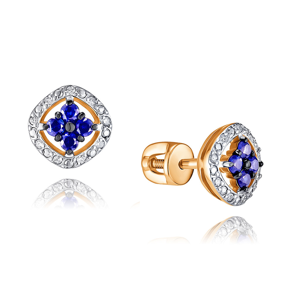 Серьги из красного золота с бриллиантом/сапфиром ADAMAS 21038076/01-А50Д-432, 21038076/01-А50Д-432
Серьги из красного золота с бриллиантом/сапфиром ADAMAS 21038076/01-А50Д-432, 21038076/01-А50Д-432