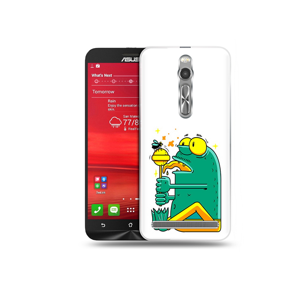 Чехол MyPads Tocco для Asus Zenfone 2 (ZE550ML) Зеленая лягушка с чупа чупсом, Прозрачный, Tocco
Чехол MyPads Tocco для Asus Zenfone 2 (ZE550ML) Зеленая лягушка с чупа чупсом, Прозрачный, Tocco