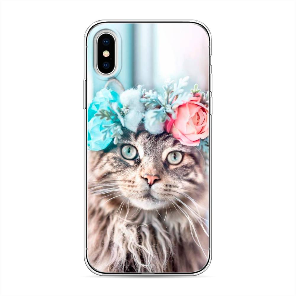 Чехол Awog на Apple iPhone XS (10S) / Айфон XS (10S) "Кот в венке", Разноцветный, 11850-2
Чехол Awog на Apple iPhone XS (10S) / Айфон XS (10S) "Кот в венке", Разноцветный, 11850-2