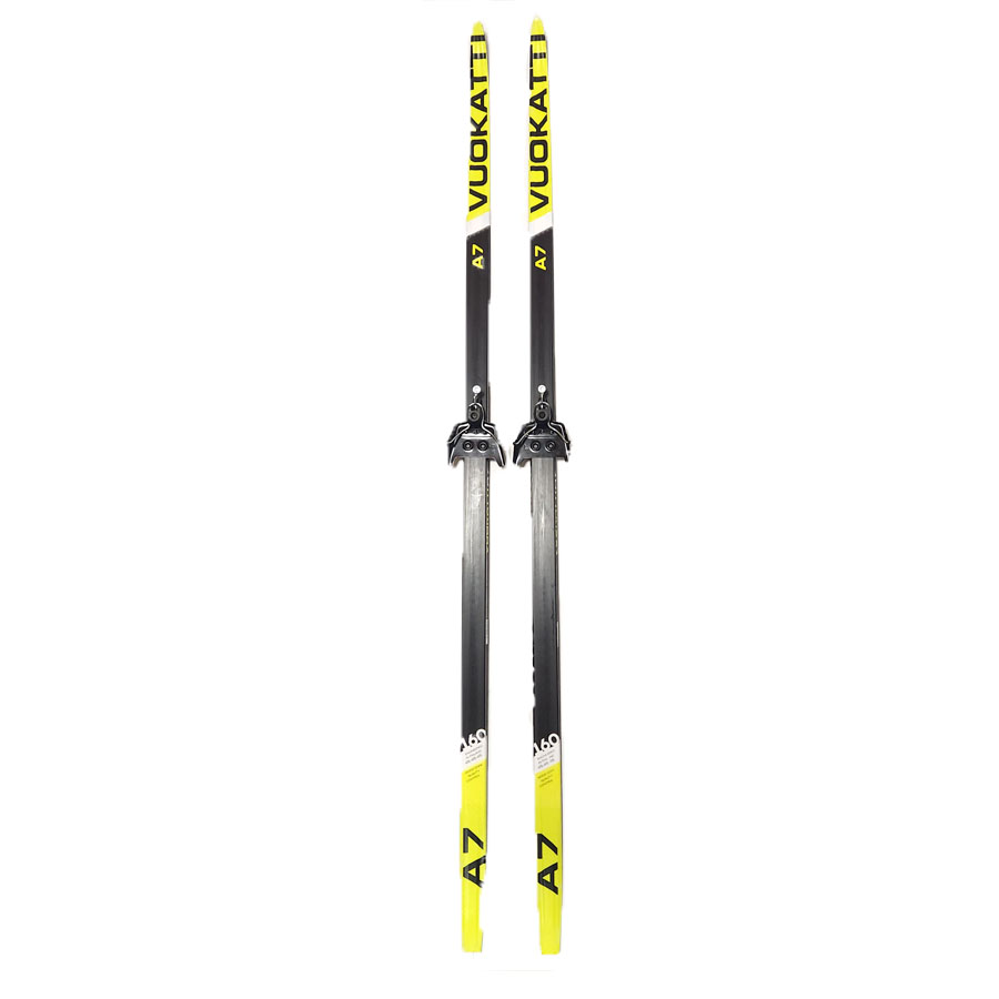 Лыжный комплект VUOKATTI с креплением 75 мм Step Black Yellow, Черный;желтый;белый, 75 мм Step
Лыжный комплект VUOKATTI с креплением 75 мм Step Black Yellow, Черный;желтый;белый, 75 мм Step