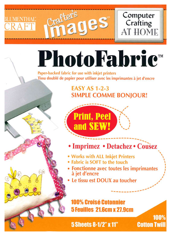 Ткань для печати на принтере Blumenthal Craft Photo Fabric 21,6х27,9 см твил 100% хлопок, Белый
Ткань для печати на принтере Blumenthal Craft Photo Fabric 21,6х27,9 см твил 100% хлопок, Белый