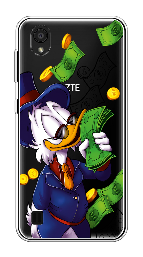 Чехол на ZTE Blade A5 (2019) "Scrooge McDuck with Money", Синий;зеленый;белый, 133050-6
Чехол на ZTE Blade A5 (2019) "Scrooge McDuck with Money", Синий;зеленый;белый, 133050-6