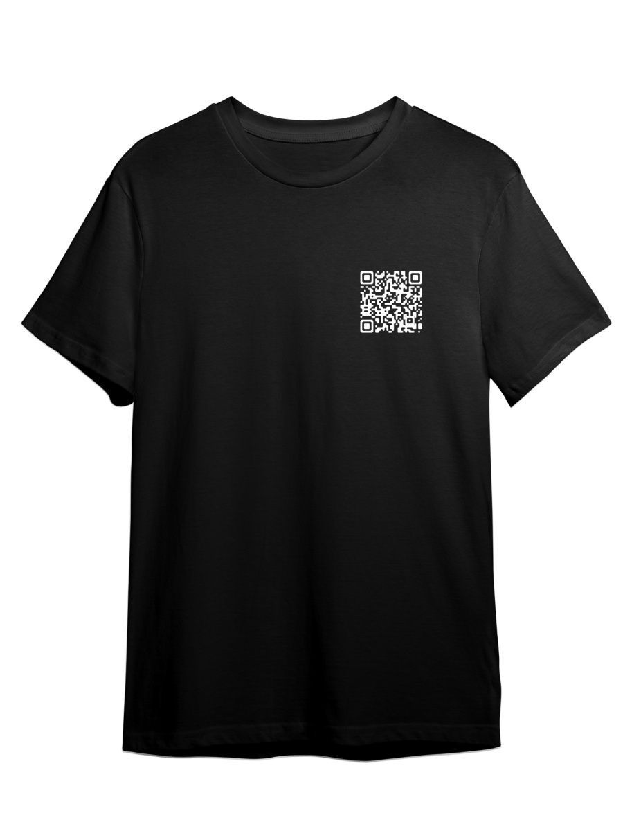 Футболка унисекс СувенирShop Rick Astley/Never gonna give you up черная 4XL (60-62), Черный, "Rick Astley/Never gonna give you up/QR код" 8
Футболка унисекс СувенирShop Rick Astley/Never gonna give you up черная 4XL (60-62), Черный, "Rick Astley/Never gonna give you up/QR код" 8