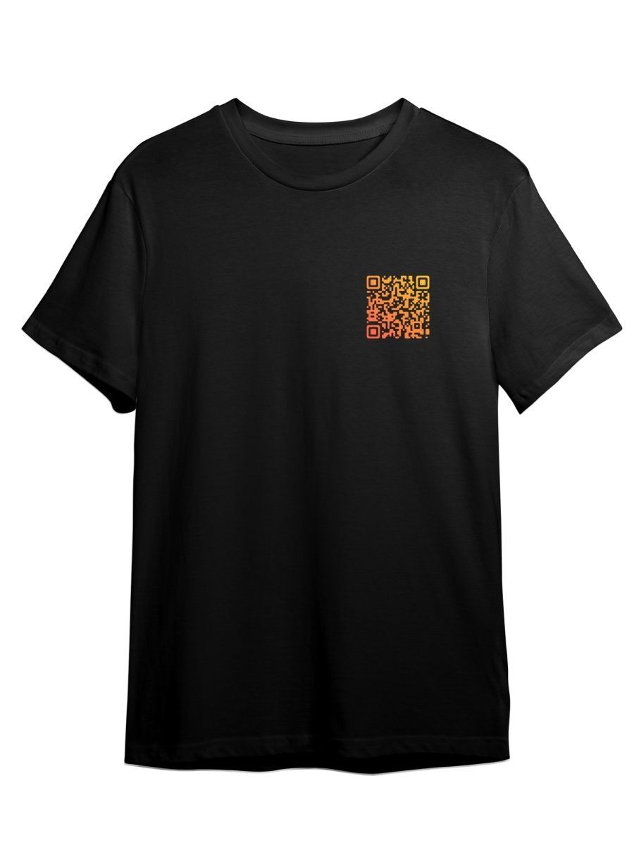 Футболка унисекс СувенирShop Rick Astley/Never gonna give you up черная 2XL (52-54), Черный, "Rick Astley/Never gonna give you up/QR код" 4
Футболка унисекс СувенирShop Rick Astley/Never gonna give you up черная 2XL (52-54), Черный, "Rick Astley/Never gonna give you up/QR код" 4