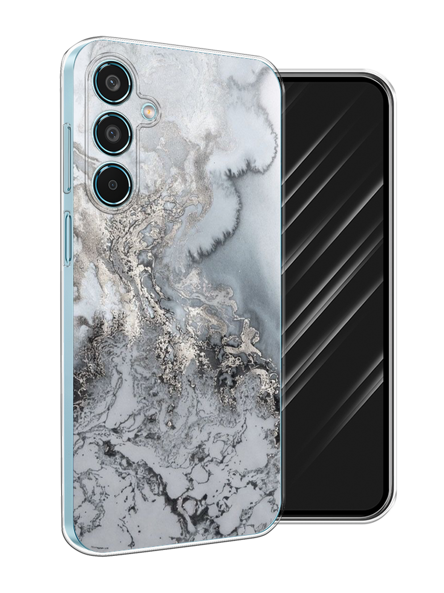 Чехол Awog на Samsung Galaxy M35 "Морозная лавина серая", Серый;серебристый, 2110050-1 
Чехол Awog на Samsung Galaxy M35 "Морозная лавина серая", Серый;серебристый, 2110050-1