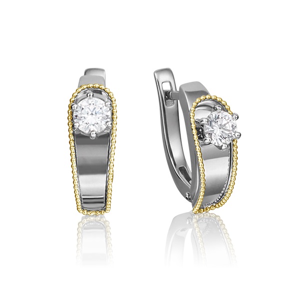 Серьги из комбинированного золота с бриллиантом PLATINA jewelry 02-4231-01-101-1121-30, 02-4231-01-101-1121-30
Серьги из комбинированного золота с бриллиантом PLATINA jewelry 02-4231-01-101-1121-30, 02-4231-01-101-1121-30