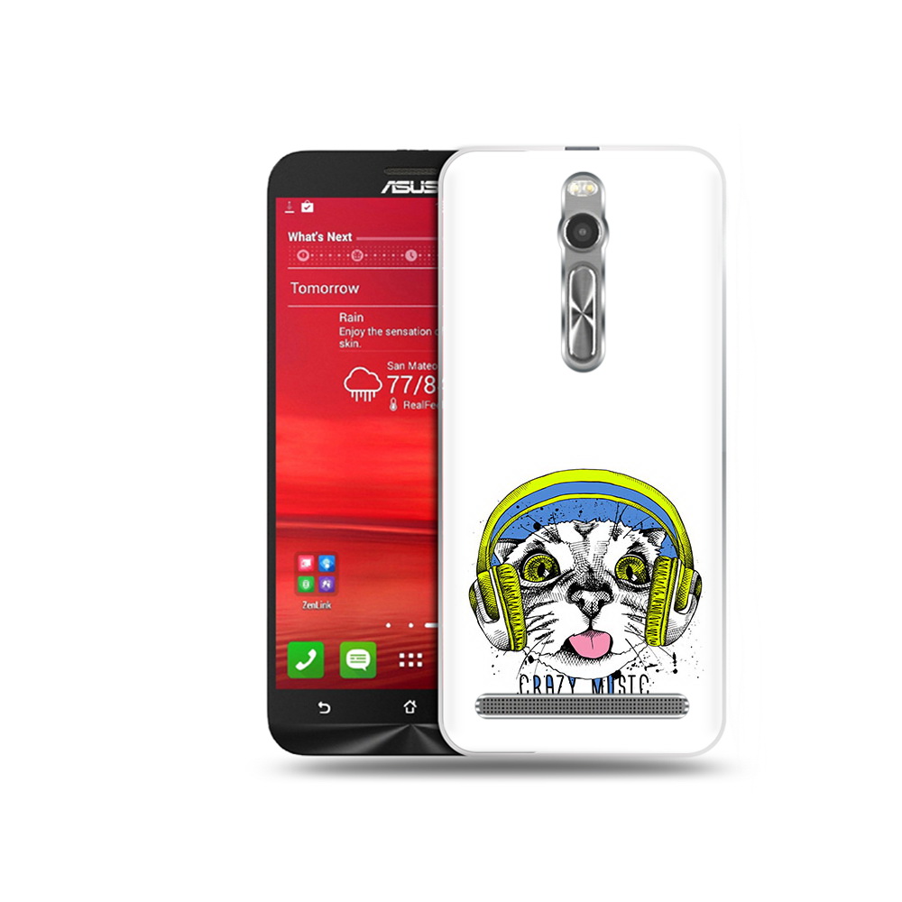 Чехол MyPads Tocco для Asus Zenfone 2 (ZE550ML) кошка в наушниках рисунок, Прозрачный, Tocco
Чехол MyPads Tocco для Asus Zenfone 2 (ZE550ML) кошка в наушниках рисунок, Прозрачный, Tocco