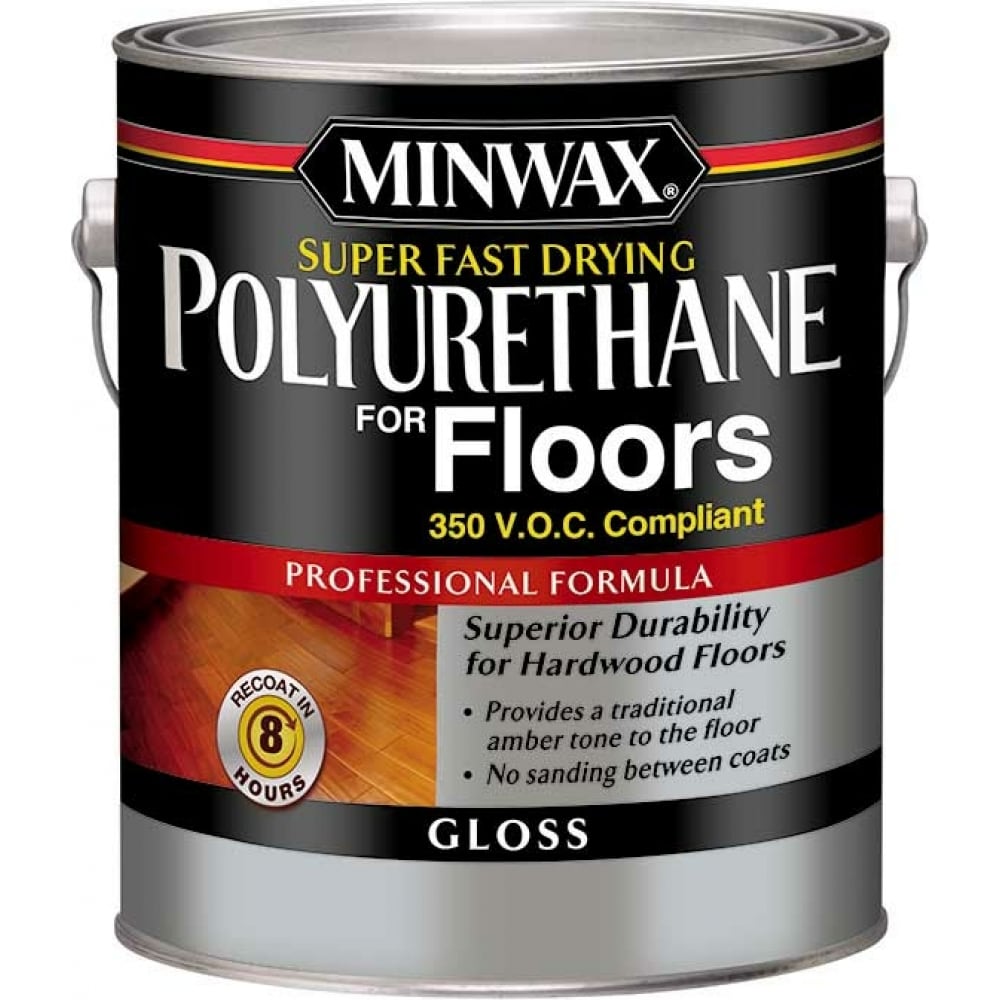 Minwax Сверхбыстросохнущий полиуретан Super FAST-DRYING для полов Глянцевый 3,785 л 13023
Minwax Сверхбыстросохнущий полиуретан Super FAST-DRYING для полов Глянцевый 3,785 л 13023