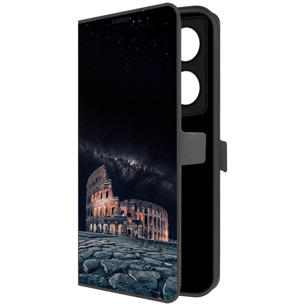 Чехол-книжка Krutoff Eco Book для TECNO Camon 20 Premier Италия, Колизей (черный)
Чехол-книжка Krutoff Eco Book для TECNO Camon 20 Premier Италия, Колизей (черный)