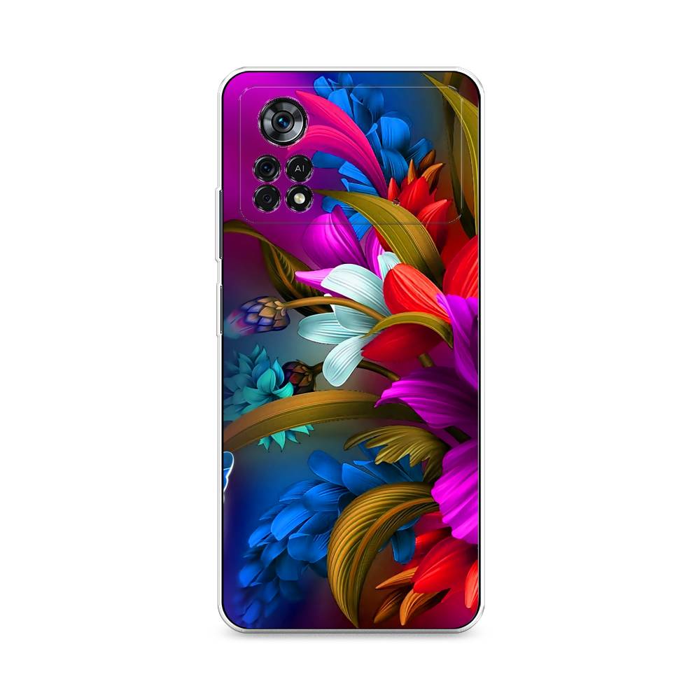 Чехол на Xiaomi Poco X4 Pro 5G "Фантастические цветы", Фиолетовый;красный;синий, 313150-2
Чехол на Xiaomi Poco X4 Pro 5G "Фантастические цветы", Фиолетовый;красный;синий, 313150-2