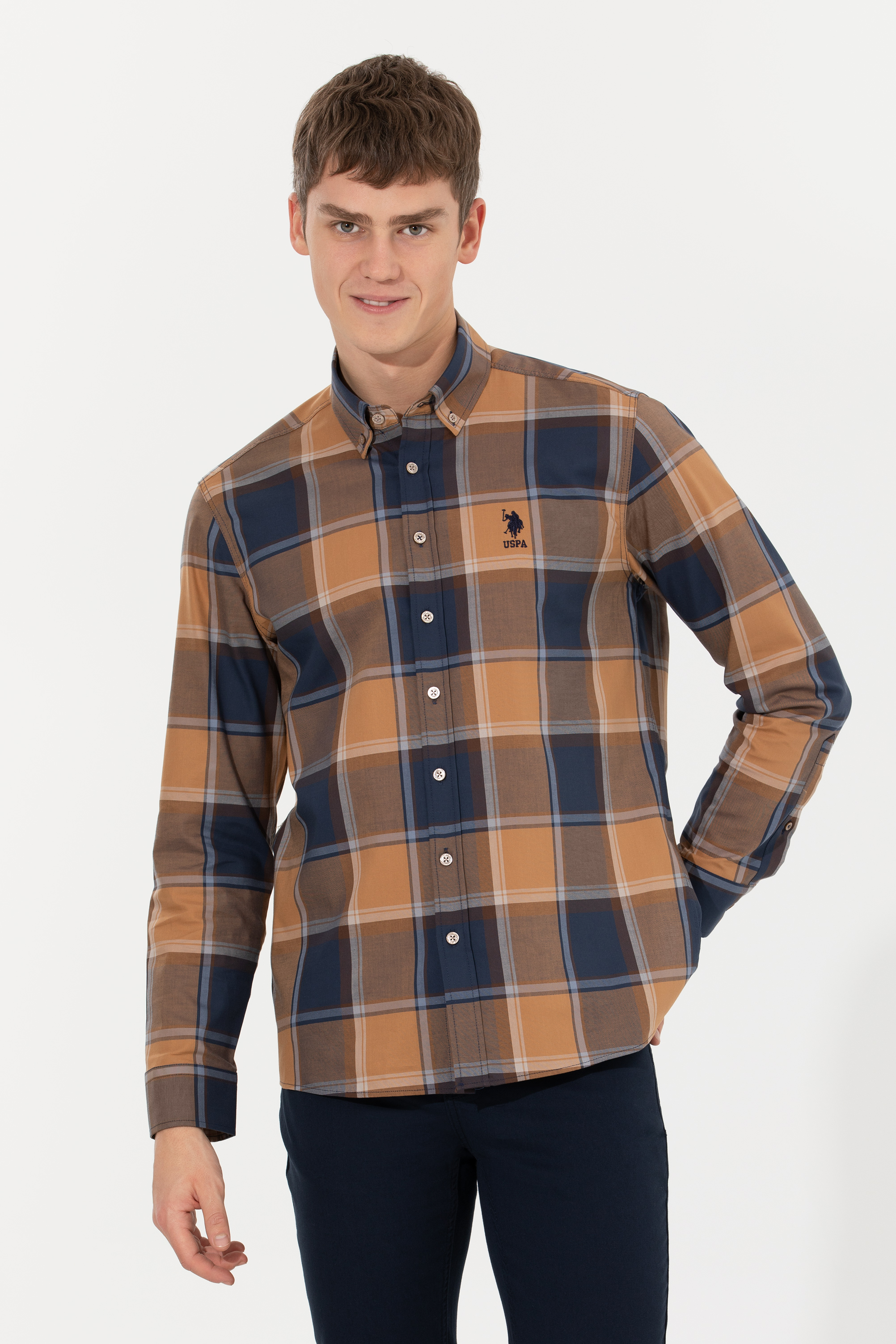 Рубашка мужская U.S. POLO Assn. G081GL0040CARLINA бежевая S, Бежевый, G081GL0040CARLINA
Рубашка мужская U.S. POLO Assn. G081GL0040CARLINA бежевая S, Бежевый, G081GL0040CARLINA