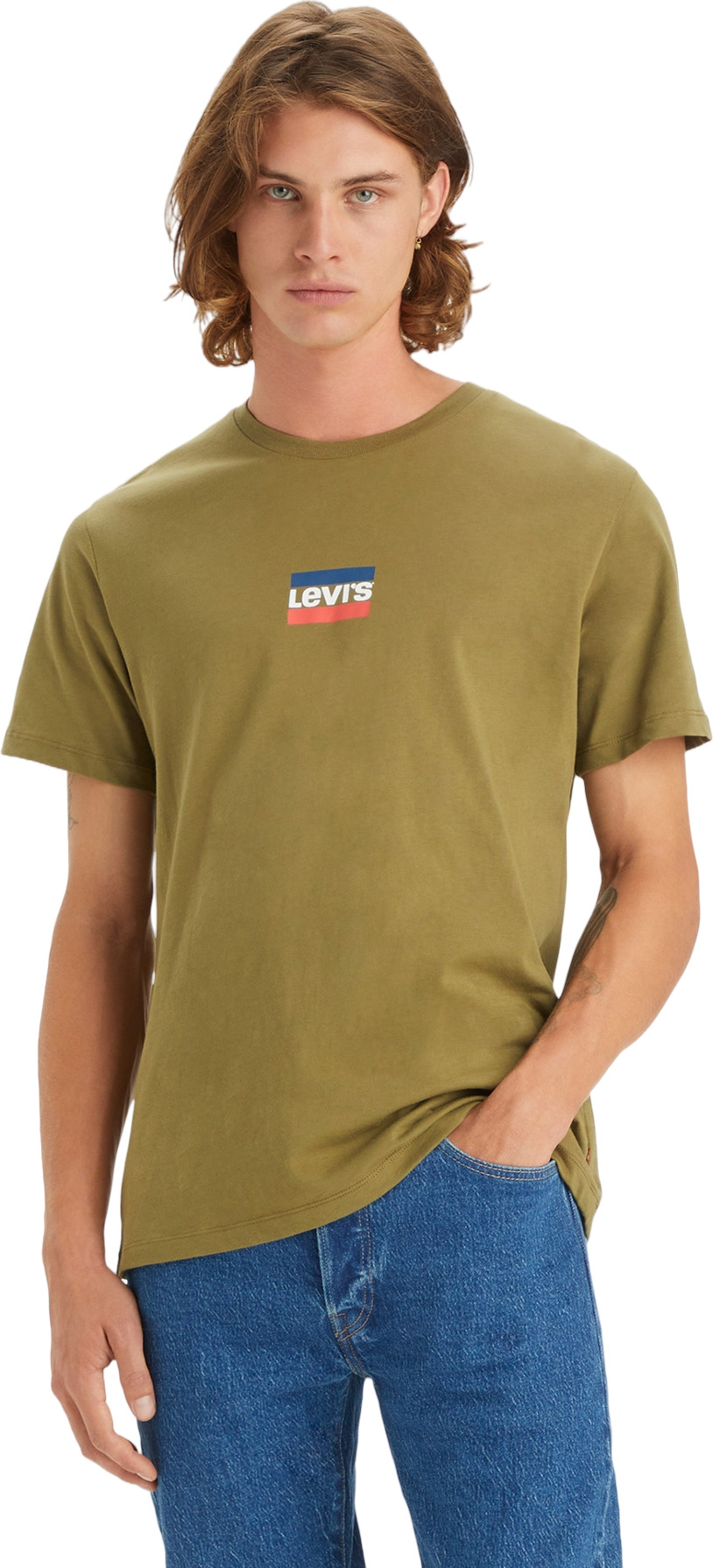 Футболка мужская Levi's Men Graphic Crewneck Tee зеленая 2XL, Зеленый, Men Graphic Crewneck Tee
Футболка мужская Levi's Men Graphic Crewneck Tee зеленая 2XL, Зеленый, Men Graphic Crewneck Tee