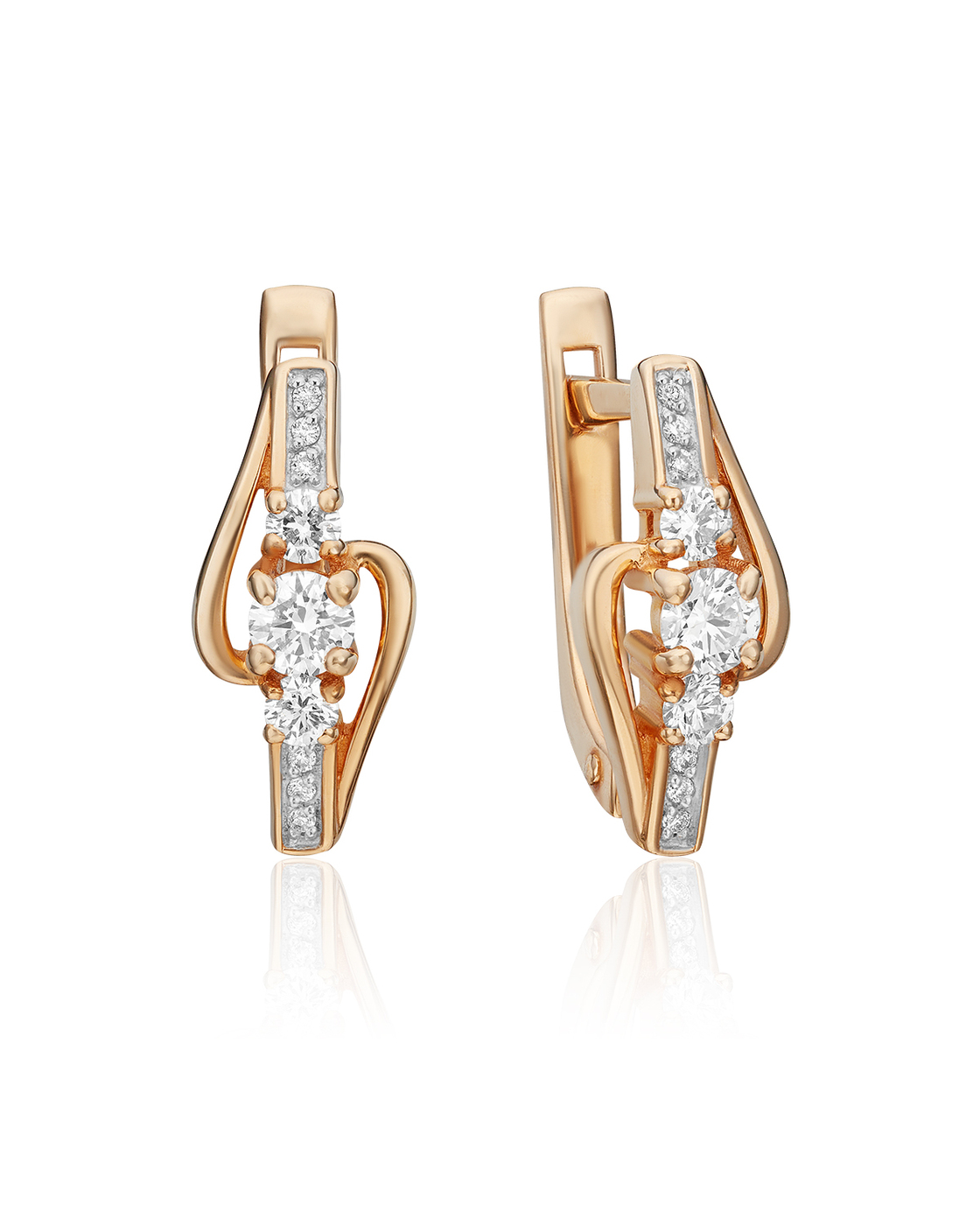 Серьги из красного золота с бриллиантом PLATINA jewelry 02-0971-00-101-1110-30, 02-0971-00-101-1110-30
Серьги из красного золота с бриллиантом PLATINA jewelry 02-0971-00-101-1110-30, 02-0971-00-101-1110-30