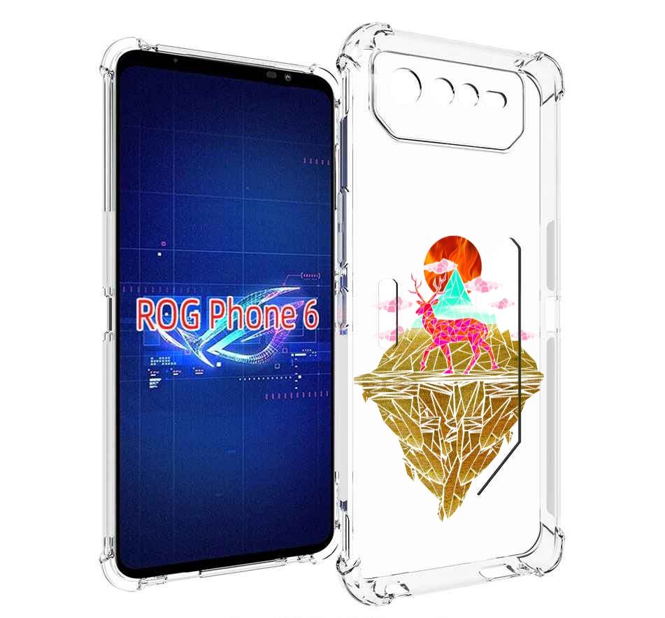 Чехол MyPads розовый олень абстракция для Asus ROG Phone 6, Прозрачный, Tocco
Чехол MyPads розовый олень абстракция для Asus ROG Phone 6, Прозрачный, Tocco