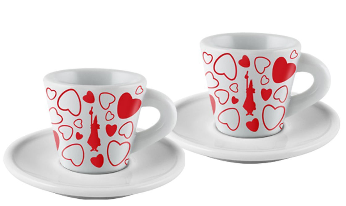 Кофейная пара Bialetti ESPRESSO CUORE для эспрессо 2 шт., ESPRESSO CUORE для эспрессо 2 шт.
Кофейная пара Bialetti ESPRESSO CUORE для эспрессо 2 шт., ESPRESSO CUORE для эспрессо 2 шт.