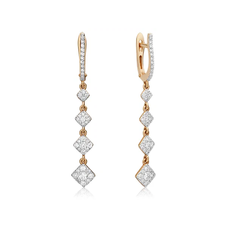 Серьги подвески из красного золота с бриллиантом PLATINA jewelry 02-0879-00-101-1110-30, 02-0879-00-101-1110-30
Серьги подвески из красного золота с бриллиантом PLATINA jewelry 02-0879-00-101-1110-30, 02-0879-00-101-1110-30