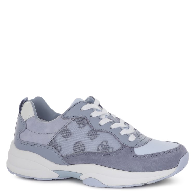фото Кроссовки женские guess fl5lukfal12 голубые 38 eu