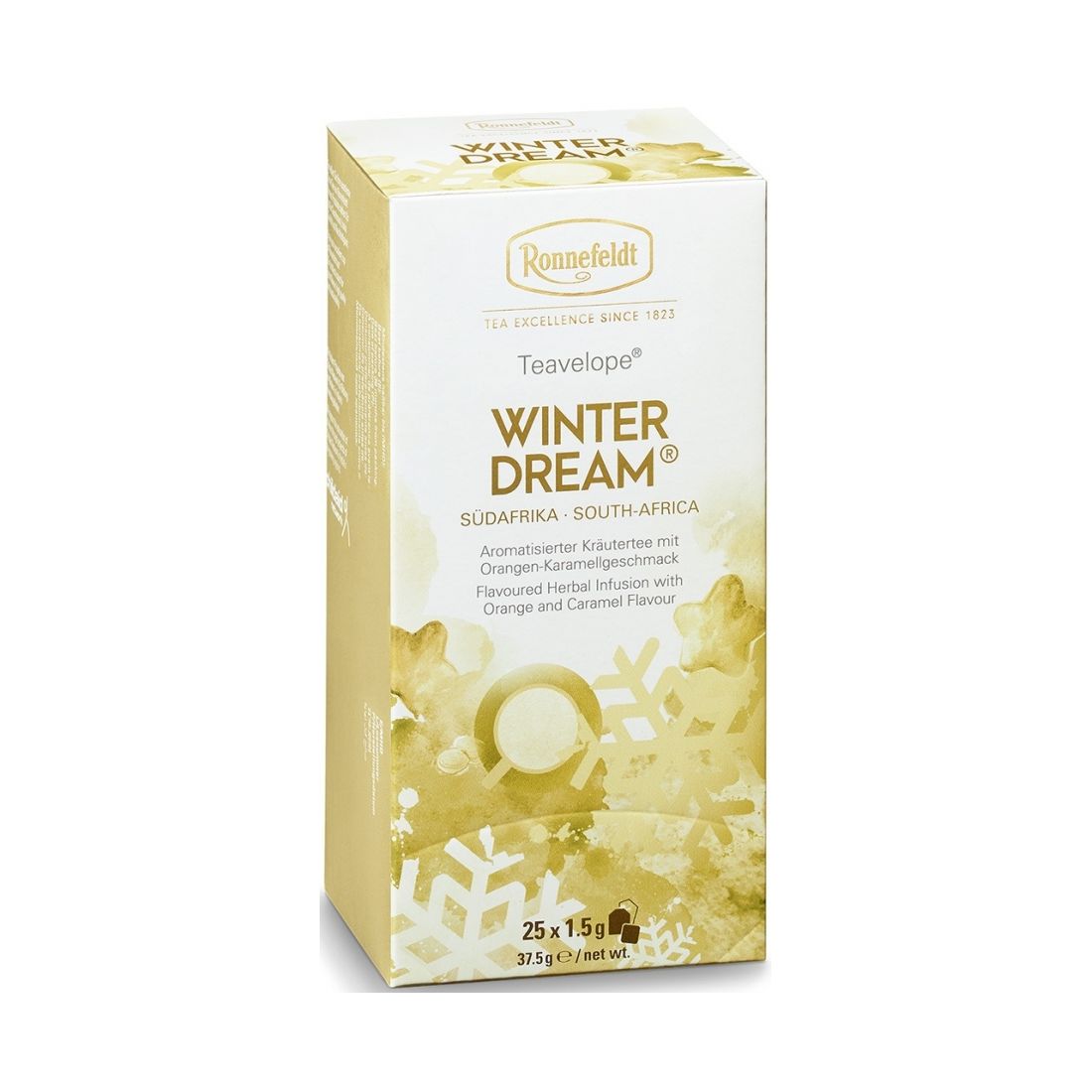 Чай травяной Ronnefeldt Teavelope Winter dream (Зимние грезы) 2 пачки по 25 пакетиков, Ronnefeldt
Чай травяной Ronnefeldt Teavelope Winter dream (Зимние грезы) 2 пачки по 25 пакетиков, Ronnefeldt