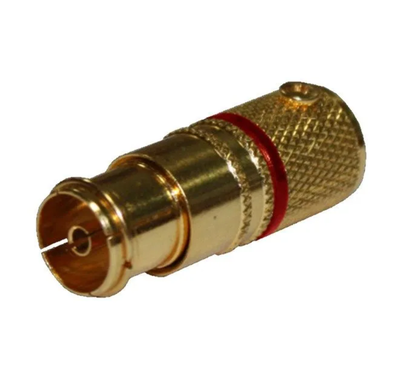 Антенный разъем Black Rhodium Gold Plated TV Line Female Red, Gold Plated TV Line Female Red
Антенный разъем Black Rhodium Gold Plated TV Line Female Red, Gold Plated TV Line Female Red