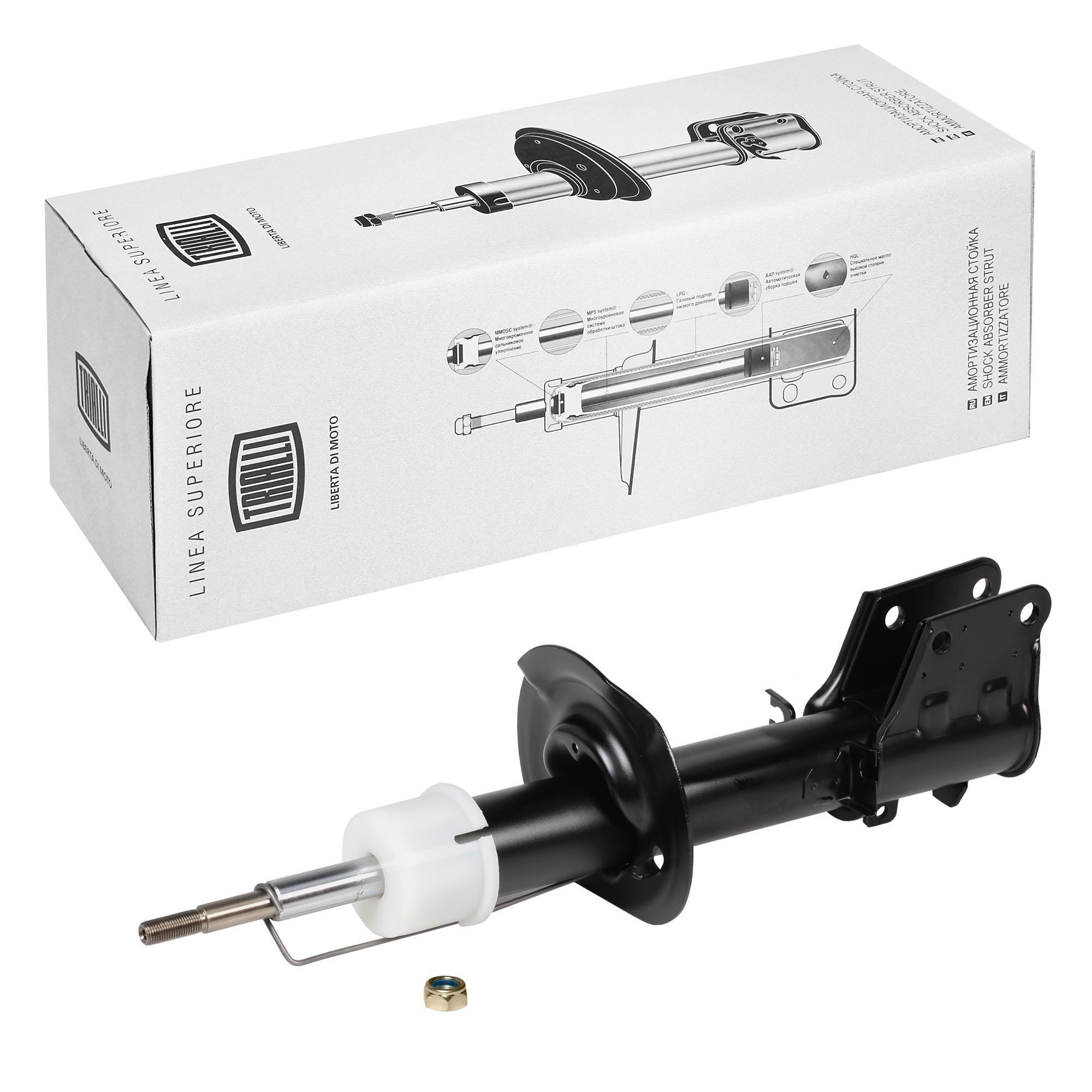 фото Амортизатор (стойка) передний fiat albea (02-) trialli ag 16054