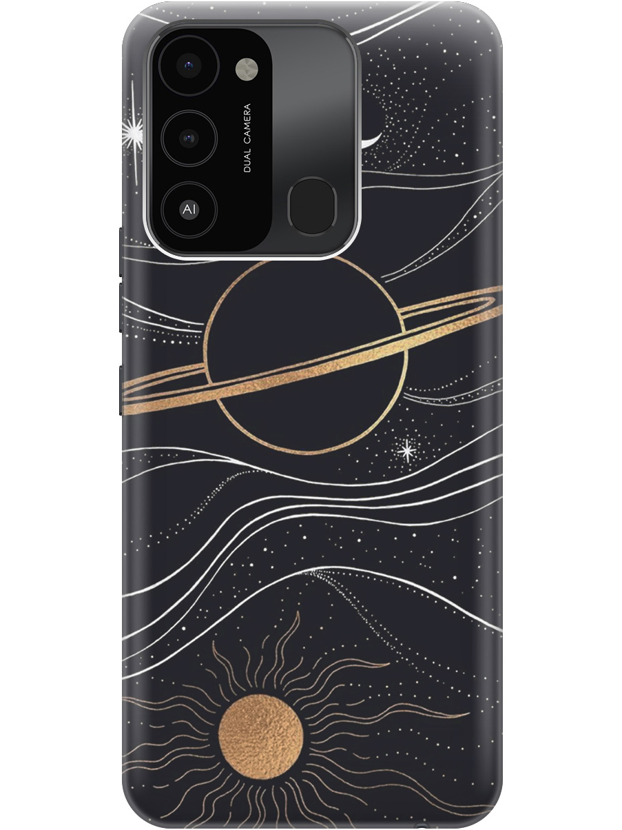 Матовый Soft Touch силиконовый чехол на Tecno Spark 8C "Сатурн и солнце" черный, Белый;желтый, 20001473
Матовый Soft Touch силиконовый чехол на Tecno Spark 8C "Сатурн и солнце" черный, Белый;желтый, 20001473