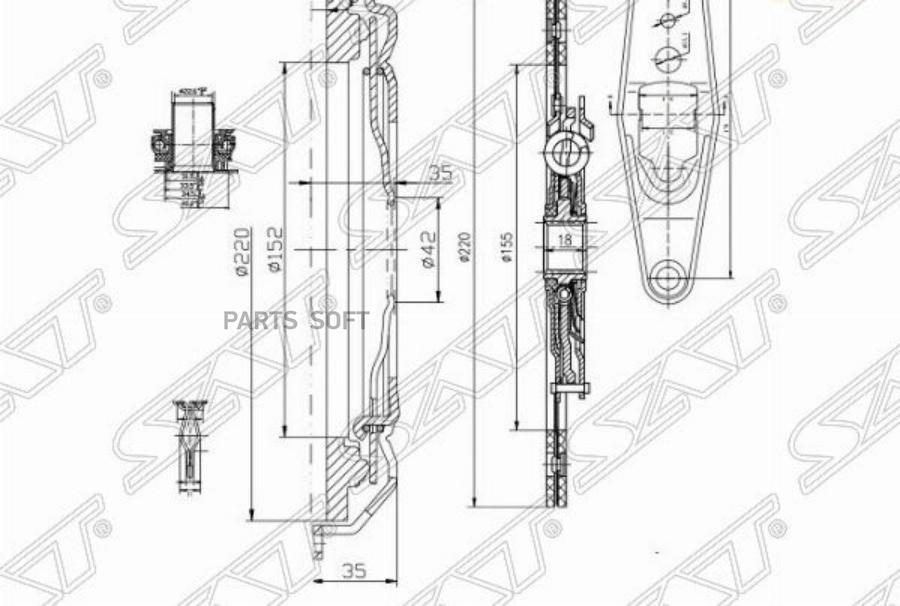 SAT Комплект сцепления AUDI A3/SKODA OCTAVIA/VW GOLF/JETTA/PASSAT/POLO 1.2/1.6 06-18, STWVW115
SAT Комплект сцепления AUDI A3/SKODA OCTAVIA/VW GOLF/JETTA/PASSAT/POLO 1.2/1.6 06-18, STWVW115
