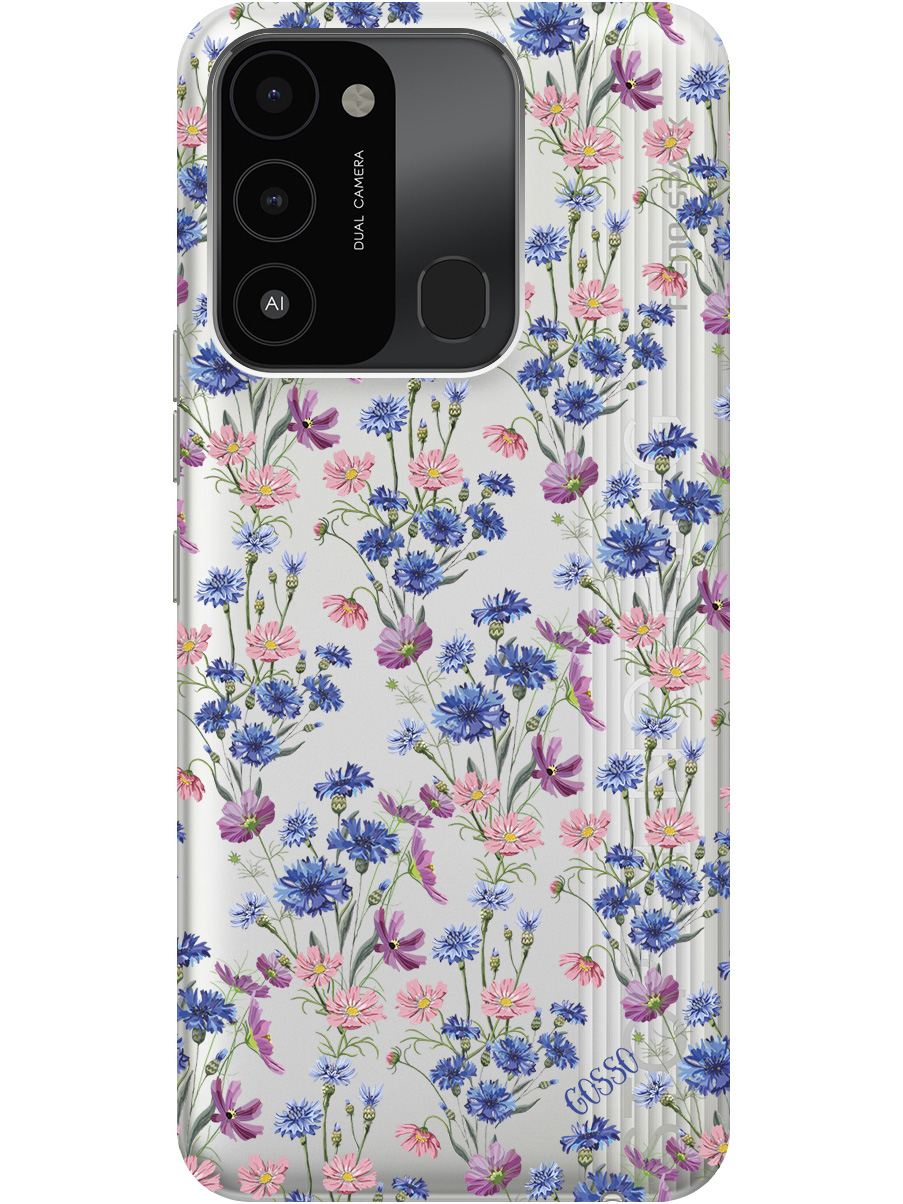Силиконовый чехол на Tecno Spark 8C "Lovely Cornflowers", Прозрачный;голубой;фиолетовый, 20001472
Силиконовый чехол на Tecno Spark 8C "Lovely Cornflowers", Прозрачный;голубой;фиолетовый, 20001472