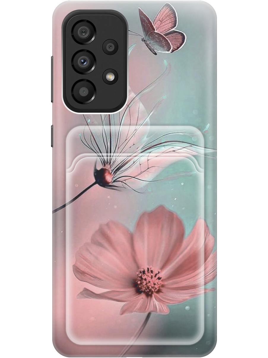 Силиконовый чехол на Samsung Galaxy A33 5G с рисунком "Бабочка и цветы", Голубой;розовый;серый, 20012005
Силиконовый чехол на Samsung Galaxy A33 5G с рисунком "Бабочка и цветы", Голубой;розовый;серый, 20012005