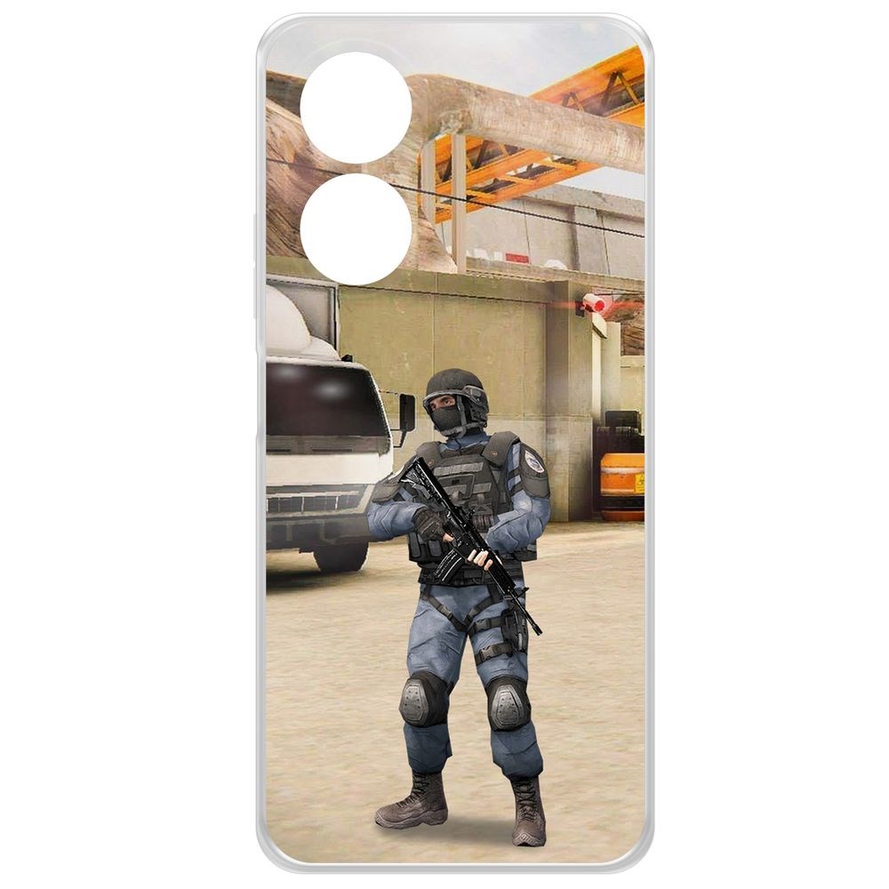 Чехол-накладка Krutoff Clear Case Cтандофф 2 (Standoff 2) - GIGN для Oppo A58 4G, Прозрачный
Чехол-накладка Krutoff Clear Case Cтандофф 2 (Standoff 2) - GIGN для Oppo A58 4G, Прозрачный