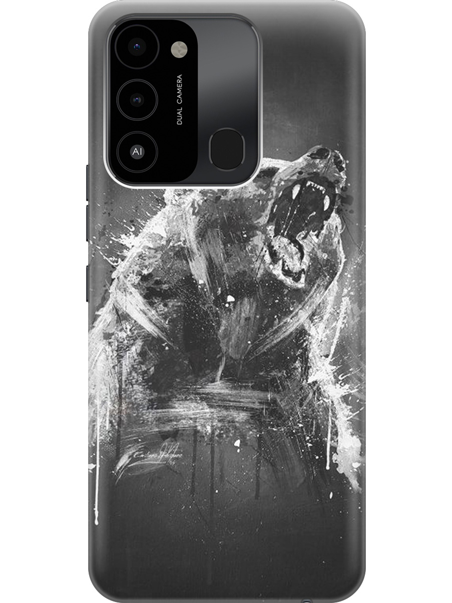 Силиконовый чехол на Tecno Spark 8C "Разъяренный медведь", Коричневый;серый;черный, 20001472
Силиконовый чехол на Tecno Spark 8C "Разъяренный медведь", Коричневый;серый;черный, 20001472