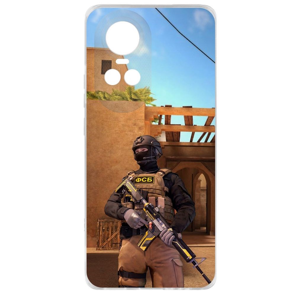 Чехол-накладка Krutoff Clear Case Cтандофф 2 (Standoff 2) - ФСБ для Oppo Reno10 Pro 5G, Прозрачный
Чехол-накладка Krutoff Clear Case Cтандофф 2 (Standoff 2) - ФСБ для Oppo Reno10 Pro 5G, Прозрачный
