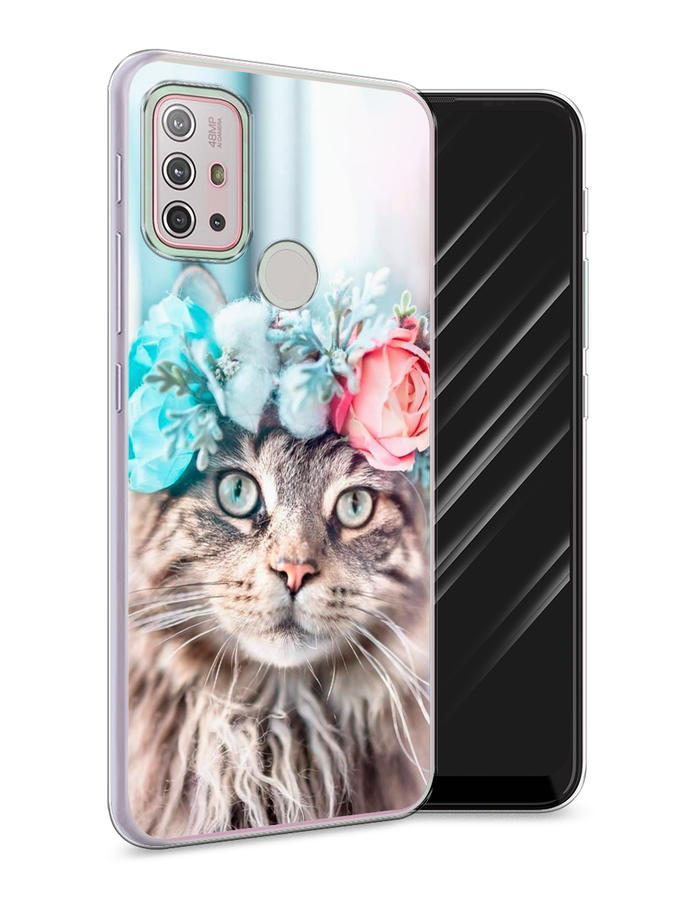 Чехол Awog на Lenovo K13 Note / Леново K13 Note "Кот в венке", Серый;голубой;розовый, 112950-2
Чехол Awog на Lenovo K13 Note / Леново K13 Note "Кот в венке", Серый;голубой;розовый, 112950-2