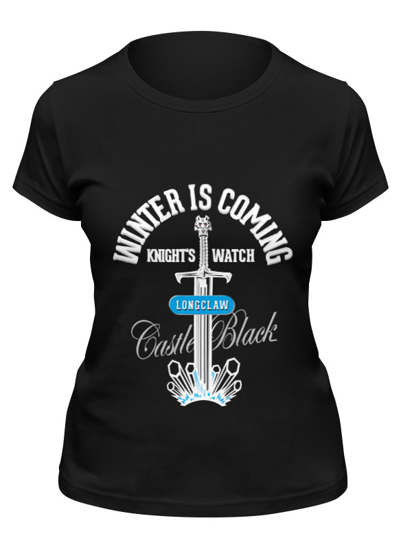 Футболка женская Printio Winter is coming (game of thrones) черная S, Winter is coming (game of thrones)
Футболка женская Printio Winter is coming (game of thrones) черная S, Winter is coming (game of thrones)