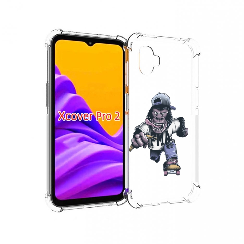 Чехол MyPads Обезьяна на скейте для Samsung Galaxy Xcover Pro 2, Прозрачный, Tocco
Чехол MyPads Обезьяна на скейте для Samsung Galaxy Xcover Pro 2, Прозрачный, Tocco