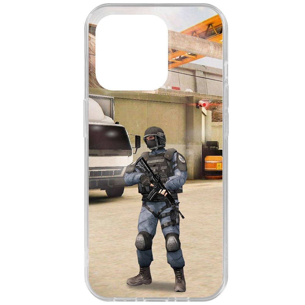 Чехол-накладка Krutoff Clear Case Cтандофф 2 (Standoff 2) - GIGN для iPhone 15 Pro, Прозрачный
Чехол-накладка Krutoff Clear Case Cтандофф 2 (Standoff 2) - GIGN для iPhone 15 Pro, Прозрачный