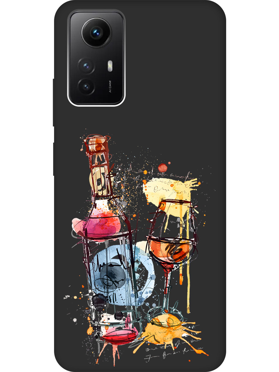 Матовый Soft Touch силиконовый чехол на Xiaomi Redmi Note 12s "Aquarelle Wine" черный, Черный;голубой;красный;оранжевый, 20001469
Матовый Soft Touch силиконовый чехол на Xiaomi Redmi Note 12s "Aquarelle Wine" черный, Черный;голубой;красный;оранжевый, 20001469