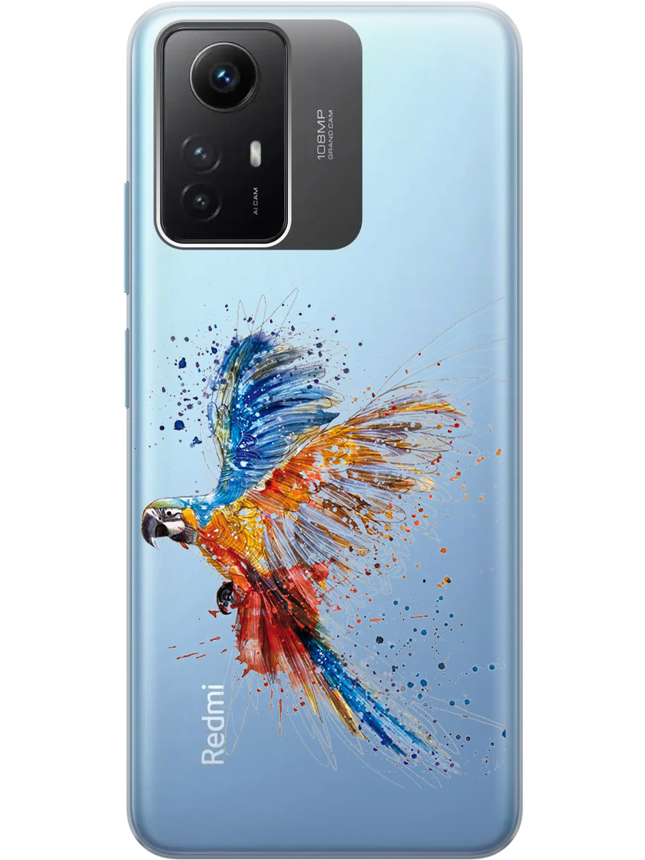 Силиконовый чехол на Xiaomi Redmi Note 12s "Colorful Parrot", Прозрачный;голубой;оранжевый, 20001468
Силиконовый чехол на Xiaomi Redmi Note 12s "Colorful Parrot", Прозрачный;голубой;оранжевый, 20001468