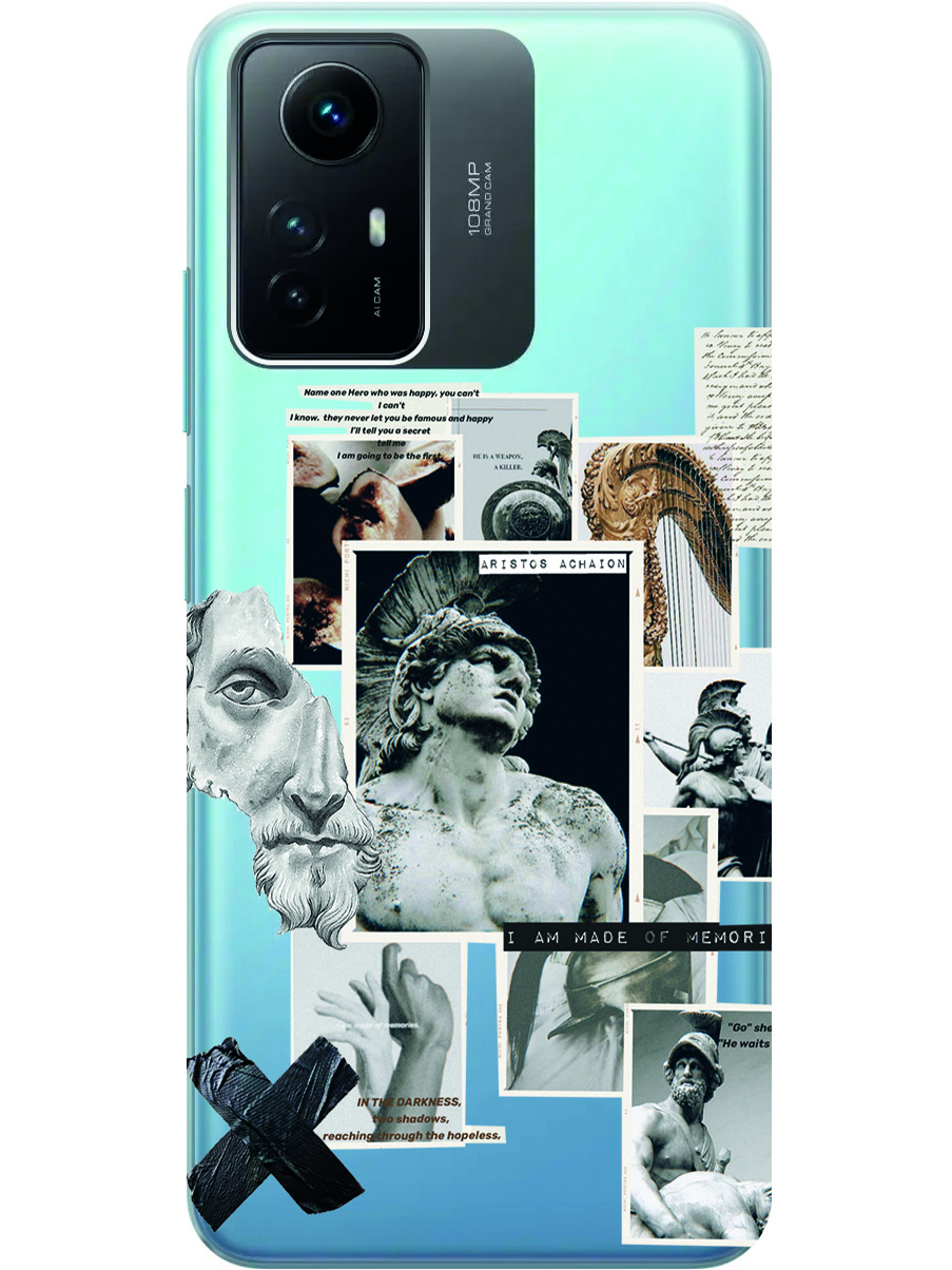 Силиконовый чехол на Xiaomi Redmi Note 12s "Antique Stickers", Прозрачный;белый;серый;черный, 20001468
Силиконовый чехол на Xiaomi Redmi Note 12s "Antique Stickers", Прозрачный;белый;серый;черный, 20001468